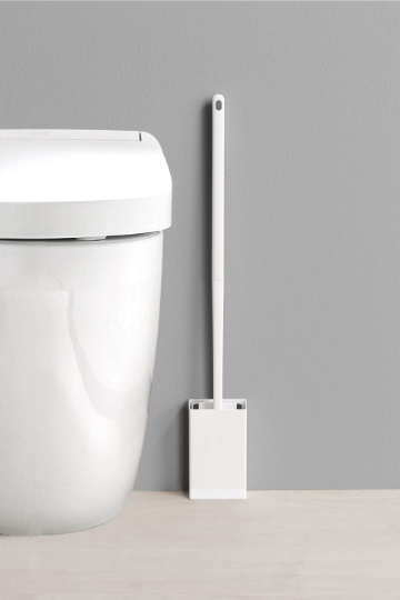 トイレワイパー ケース付き ホワイト